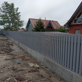 Акция на строительство забора